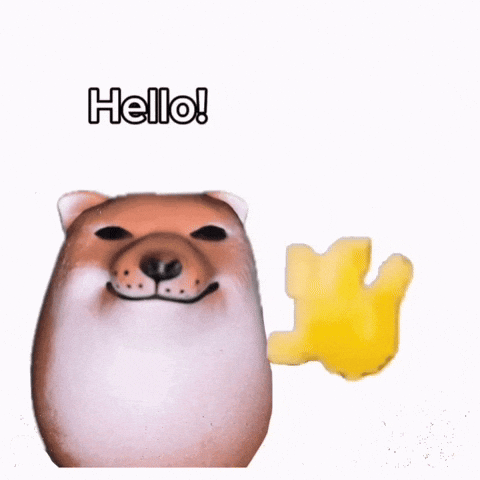 Shiba Inu Hello GIF