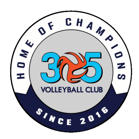 305 Volleyball Club Sticker by 305VBC