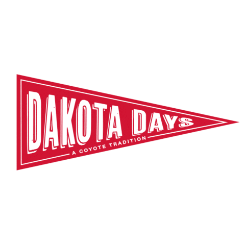South Dakota Coyotes Sticker by University of South Dakota