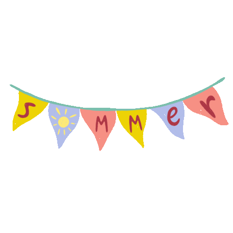 Summer Vacation Sticker