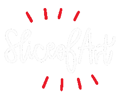 Art Slice Sticker by Pizza Me