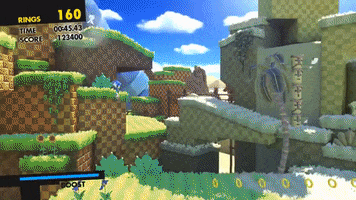 2D To 3D Sonic GIF