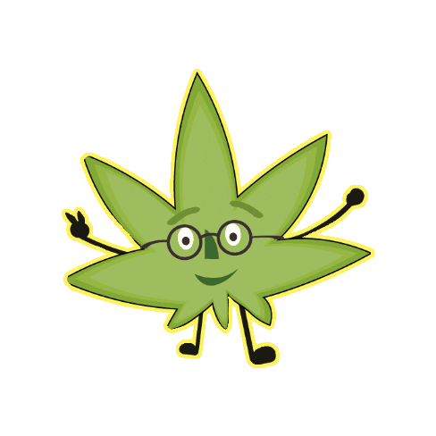 Weed Cannabis Sticker