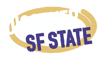 Discoversfstate Sticker by San Francisco State University