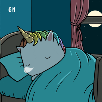 Tired Good Night GIF by Chubbiverse