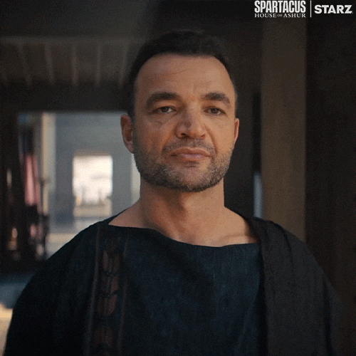 Gladiator Eye Roll GIF by Spartacus
