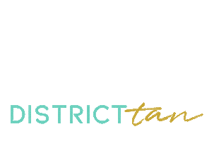 District Tan Sticker