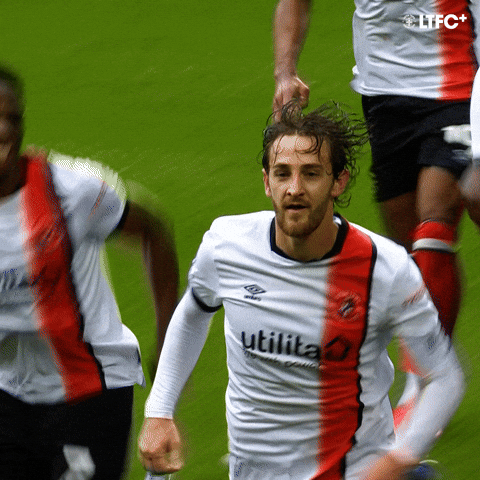 Football Raining GIF by Luton Town FC