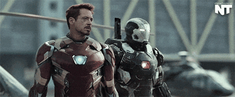 civil war marvel GIF by NowThis
