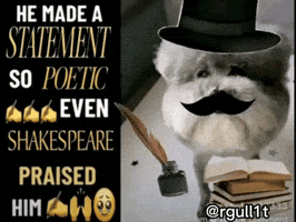 Statement Shakespeare GIF