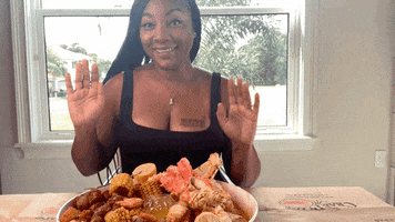 Happy Food GIF by The Crab Place