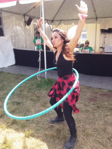 hoop girl