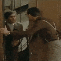 Slap Door GIF by #FestCineFrancêsBR