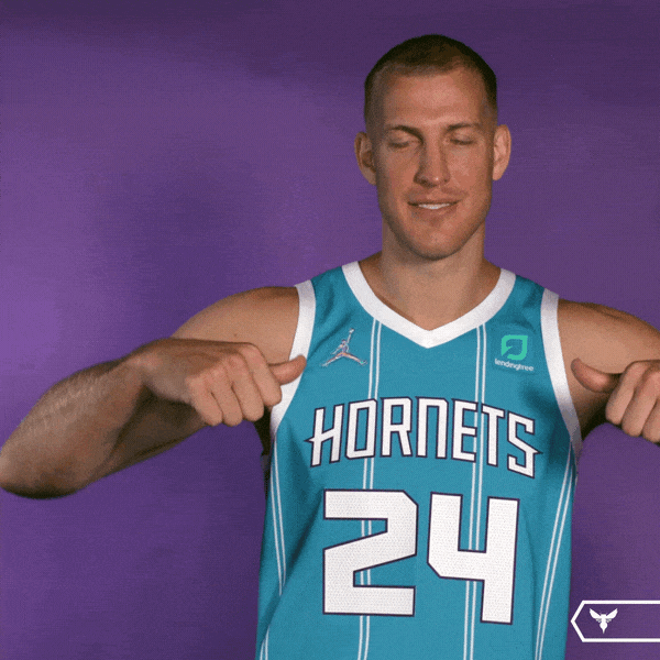 Mason Plumlee Thumbs Down GIF by Charlotte Hornets