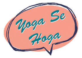 Yoga India Sticker by da sachin