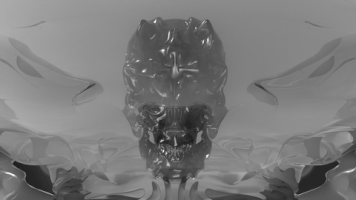 3d skull GIF by robob3ar