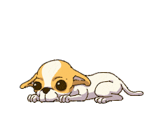 Animation Dog Sticker