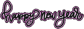 New Year Sticker