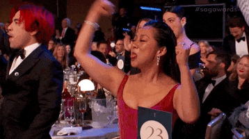 Excited Screen Actors Guild GIF by SAG Awards