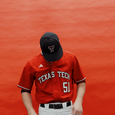 Jake Spindler GIF by Texas Tech Baseball