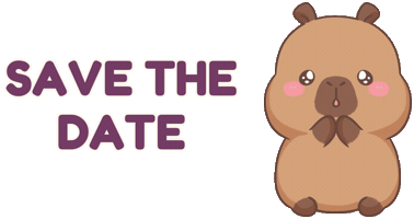 Save The Date Event Sticker
