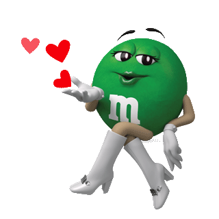 M&M Love Sticker by M&M'S Chocolate for iOS & Android | GIPHY