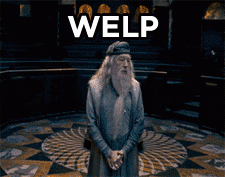 harry potter i give up GIF