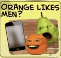 Orange Femboy GIF