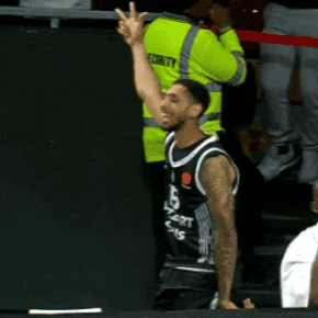 Excited Cameron Payne GIF by Basketball Club Partizan