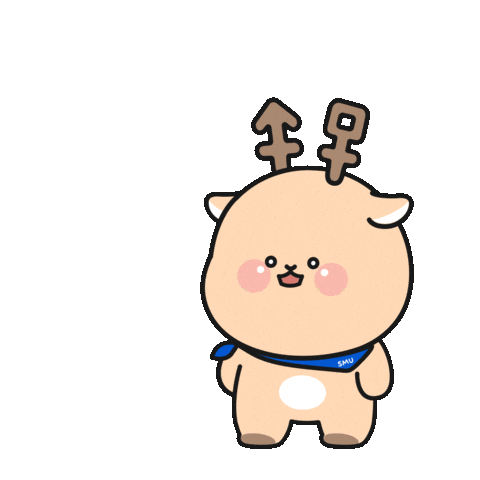 Character Deer Sticker by 상명대학교