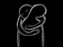 Love You Hug GIF by Barbara Pozzi