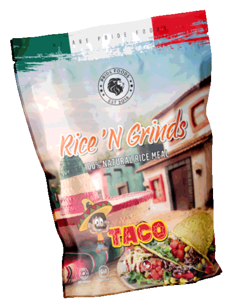 Taco Sticker by Pride Foods