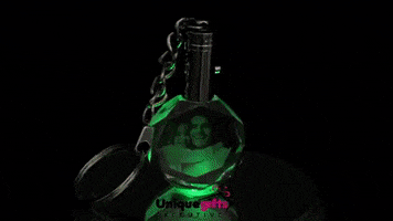 3D Photo Keychain GIF