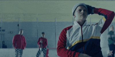 in your face happy dance GIF by You're The Worst 
