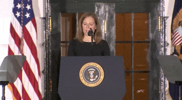 Swearing In Amy Coney Barrett GIF by GIPHY News