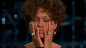 Shocked Whitney Houston GIF - Find & Share on GIPHY