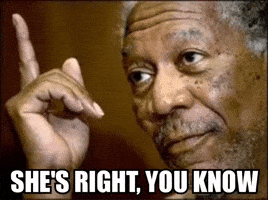 Pointing Up Morgan Freeman GIF