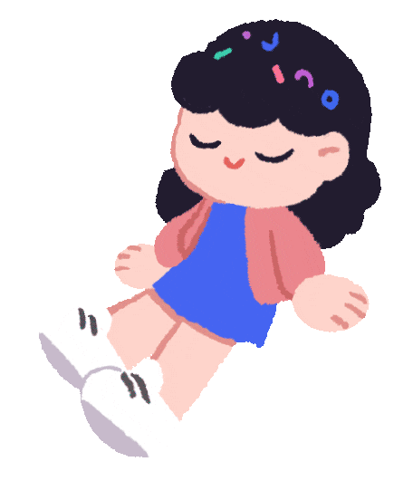 Chill Character Sticker