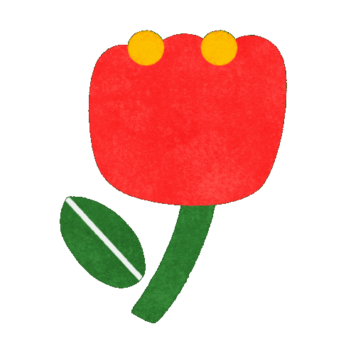 Happy Flower Sticker