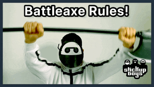 Battleaxe meme gif