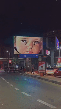 Crying boy