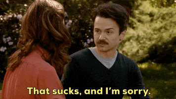 I Am Sorry Reaction GIF by CBS