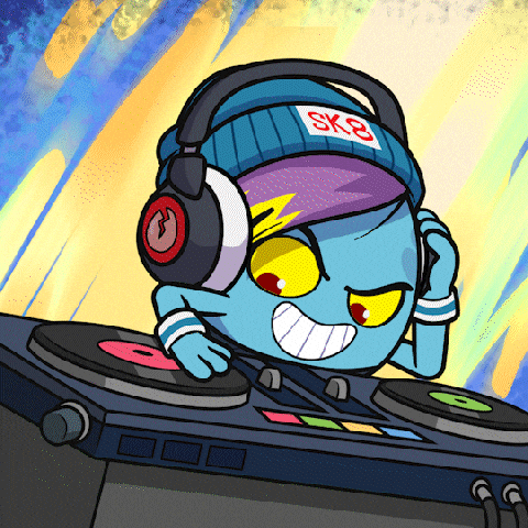 Party Dj GIF by bad egg co