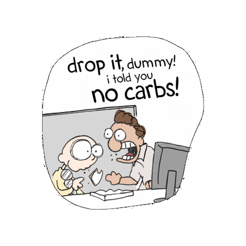 Fitness Dieting Sticker by Chad Strawderman