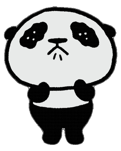 Panda Crying Sticker by Monster Arhar