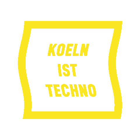 Germany Party Sticker by koelnisttechno