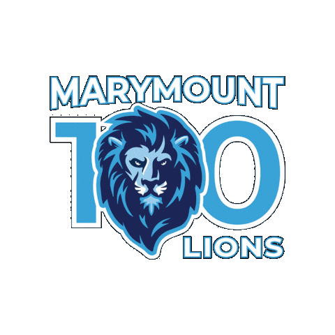Homecoming Go Lions Sticker by Marymount School of New York