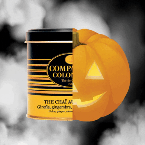 CompagnieColoniale halloween tea tealover compagniecoloniale GIF