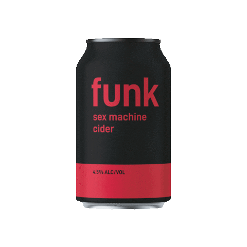 funk cider Sticker