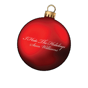 I Hate The Holidays Sticker by Sam Williams